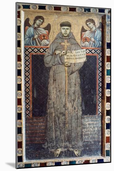 Saint Francis Of Assisi-Master Of Saint Francis-Mounted Giclee Print