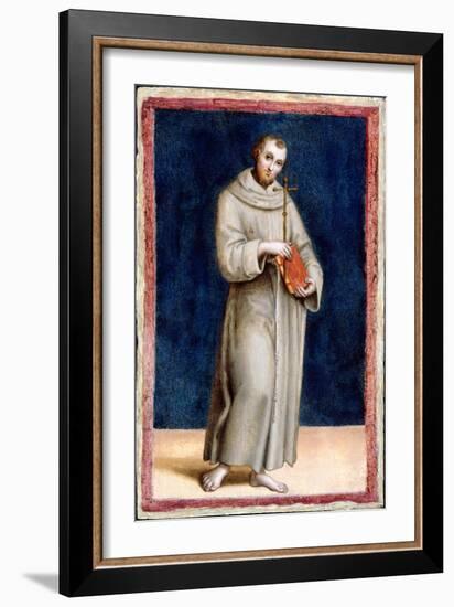 Saint Francis of Assisi-Raphael-Framed Giclee Print