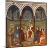 Saint Francis Preaching to Pope Honorius Iii-Giotto-Mounted Art Print