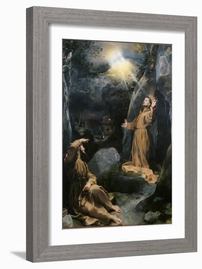 Saint Francis Receiving the Stigmata-Barocci-Framed Art Print