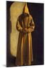 Saint Francis with a Skull in His Hands, C.1630-Francisco de Zurbarán-Mounted Giclee Print