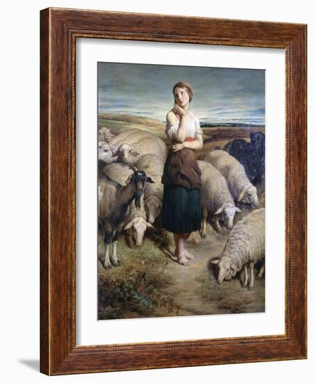 Saint Genevieve, C1810-1880-Charles-Emile-Callande de Champmartin-Framed Giclee Print