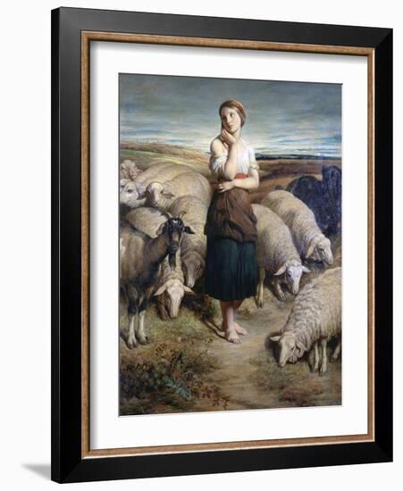 Saint Genevieve, C1810-1880-Charles-Emile-Callande de Champmartin-Framed Giclee Print