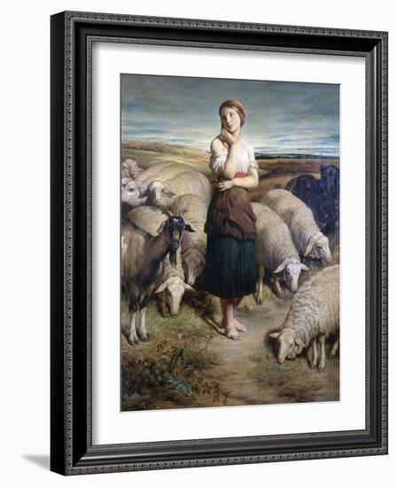 Saint Genevieve, C1810-1880-Charles-Emile-Callande de Champmartin-Framed Giclee Print