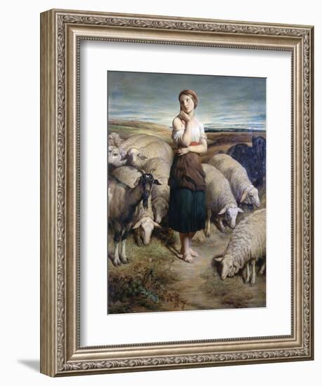 Saint Genevieve, C1810-1880-Charles-Emile-Callande de Champmartin-Framed Giclee Print