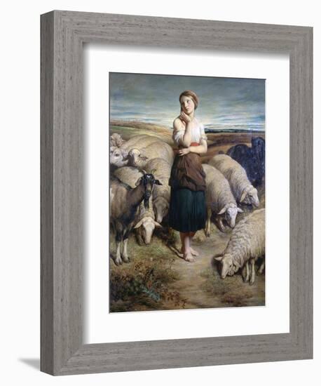 Saint Genevieve, C1810-1880-Charles-Emile-Callande de Champmartin-Framed Giclee Print