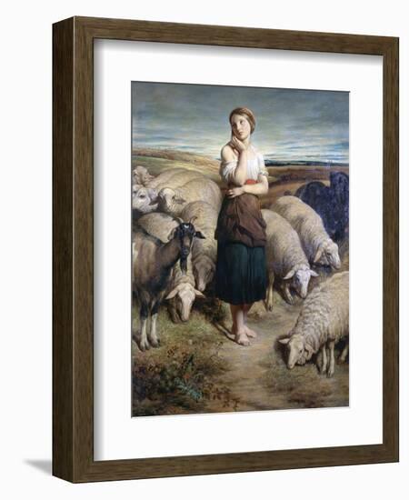 Saint Genevieve, C1810-1880-Charles-Emile-Callande de Champmartin-Framed Giclee Print