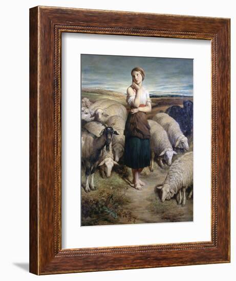 Saint Genevieve, C1810-1880-Charles-Emile-Callande de Champmartin-Framed Giclee Print