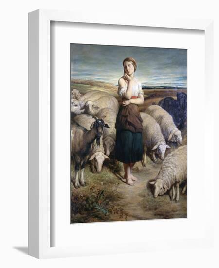 Saint Genevieve, C1810-1880-Charles-Emile-Callande de Champmartin-Framed Giclee Print