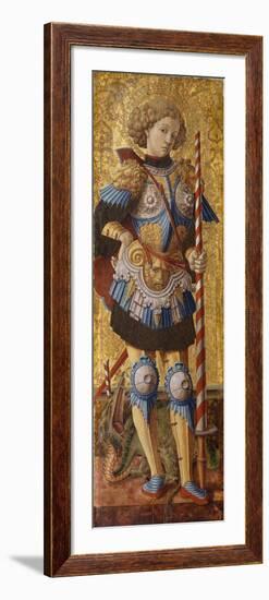 Saint George, 1472-Carlo Crivelli-Framed Giclee Print