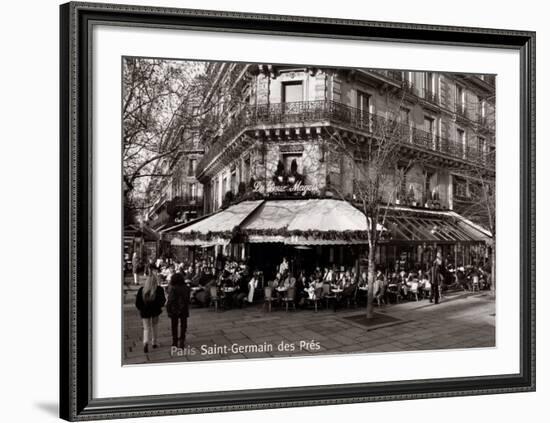 Saint-Germain des Pres, Paris-Oliver Martin Gambier-Framed Art Print