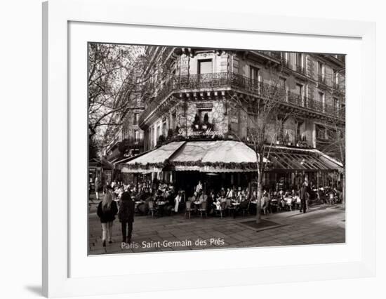 Saint-Germain des Pres, Paris-Oliver Martin Gambier-Framed Art Print