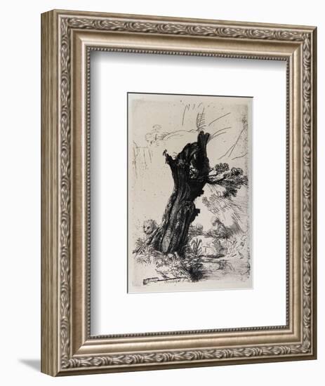 Saint Gerome Ecrivant (B103)-Amand Durand-Framed Collectable Print