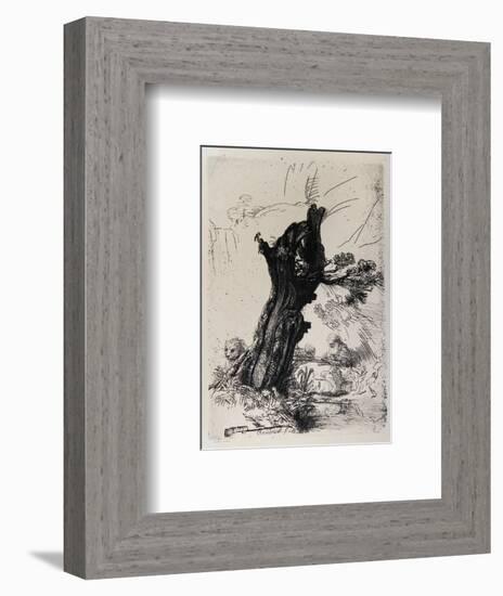 Saint Gerome Ecrivant (B103)-Amand Durand-Framed Collectable Print