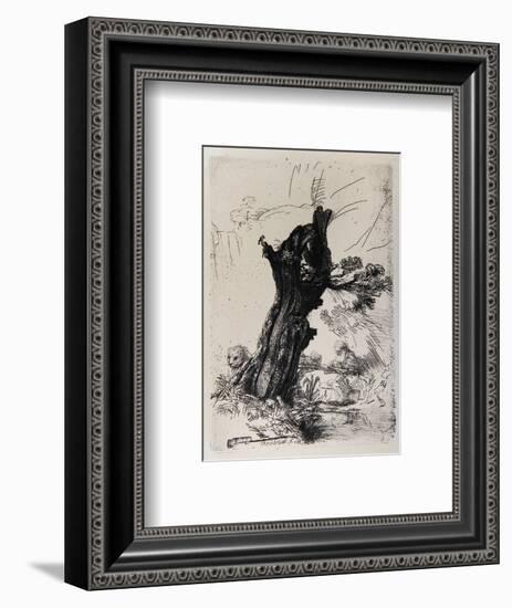 Saint Gerome Ecrivant (B103)-Amand Durand-Framed Collectable Print