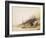 Saint-Gingolph, un navire ancré au bord du lac-Alexandre-Gustave Eiffel-Framed Giclee Print