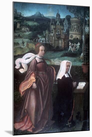 Saint Godelieve, C1485-1529-Jan Provoost-Mounted Giclee Print