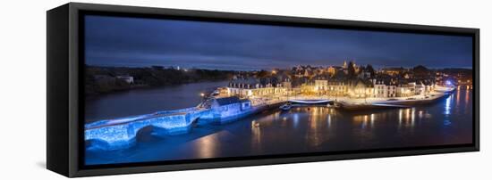 Saint Goustan Harbor-Philippe Manguin-Framed Premier Image Canvas