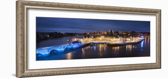 Saint Goustan Harbor-Philippe Manguin-Framed Photographic Print