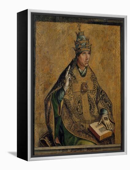 Saint Gregory the Great-Pedro Berruguete-Framed Premier Image Canvas