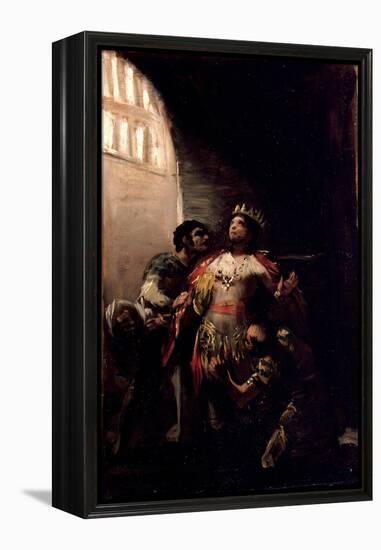 Saint Hermenegild in Prision-Francisco de Goya-Framed Premier Image Canvas