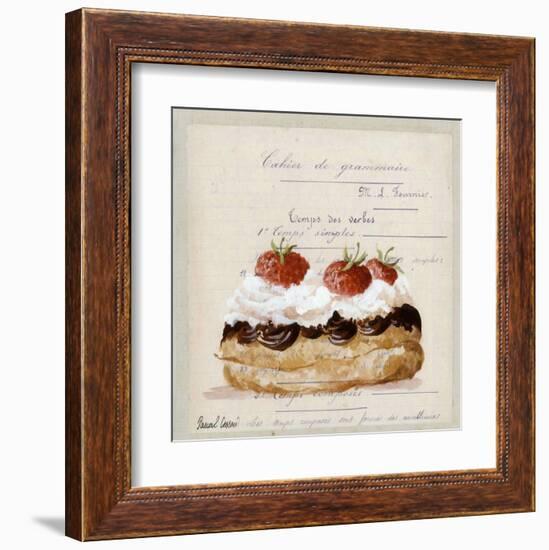 Saint Honoré aux Fraises-Pascal Cessou-Framed Art Print