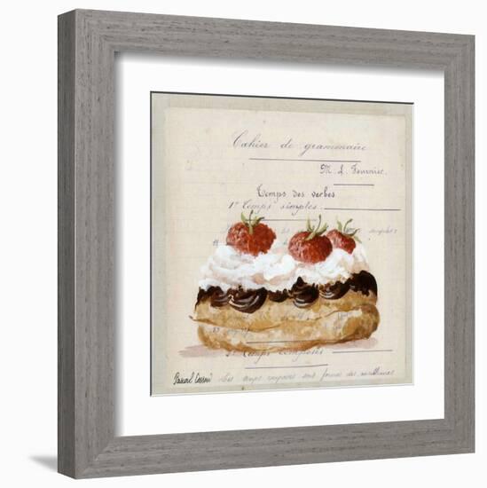 Saint Honoré aux Fraises-Pascal Cessou-Framed Art Print