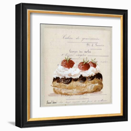 Saint Honoré aux Fraises-Pascal Cessou-Framed Art Print