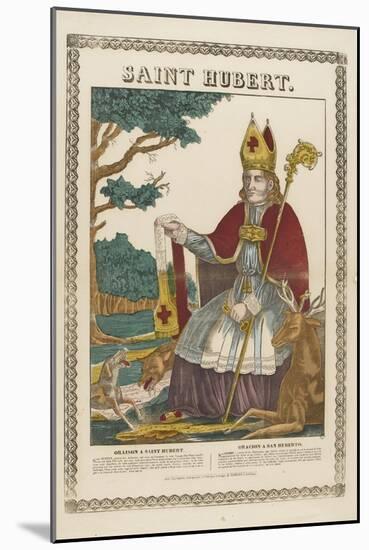 Saint Hubert-null-Mounted Giclee Print