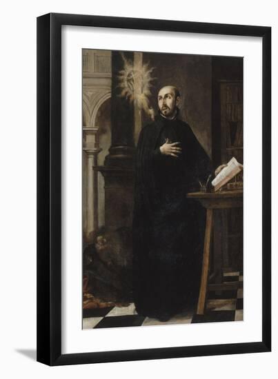 Saint Ignatius of Loyola Received the Name of Jesus-Juan de Valdes Leal-Framed Giclee Print