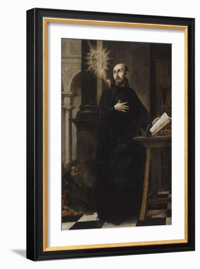 Saint Ignatius of Loyola Received the Name of Jesus-Juan de Valdes Leal-Framed Giclee Print