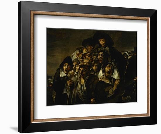 Saint Isidore's Day, Detail-Francisco de Goya-Framed Giclee Print