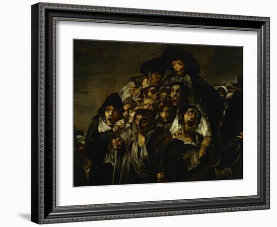 Saint Isidore's Day, Detail-Francisco de Goya-Framed Giclee Print