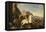 Saint James at the Battle of Clavijo-Aniello Falcone-Framed Premier Image Canvas