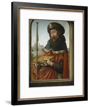 Saint James the Elder as Pilgrim-Juan de Flandes-Framed Giclee Print