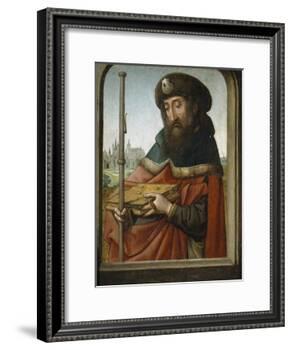 Saint James the Elder as Pilgrim-Juan de Flandes-Framed Giclee Print