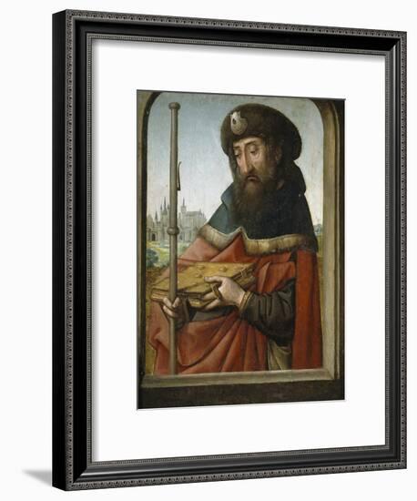Saint James the Elder as Pilgrim-Juan de Flandes-Framed Giclee Print