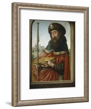 Saint James the Elder as Pilgrim-Juan de Flandes-Framed Giclee Print