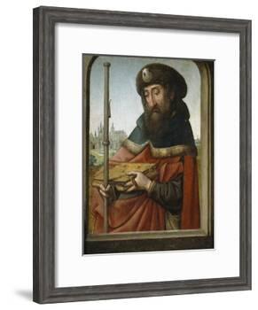 Saint James the Elder as Pilgrim-Juan de Flandes-Framed Giclee Print