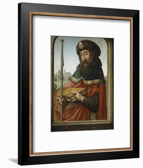 Saint James the Elder as Pilgrim-Juan de Flandes-Framed Giclee Print