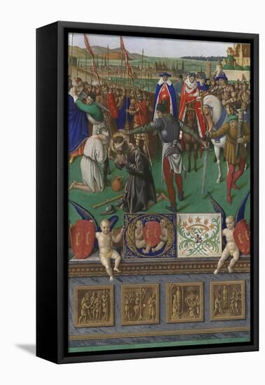 Saint James the Great-Jean Fouquet-Framed Stretched Canvas