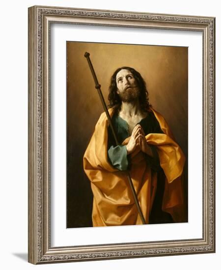 Saint James the Greater, C.1636-38 (Oil on Canvas)-Guido Reni-Framed Giclee Print