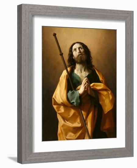 Saint James the Greater, C.1636-38 (Oil on Canvas)-Guido Reni-Framed Giclee Print