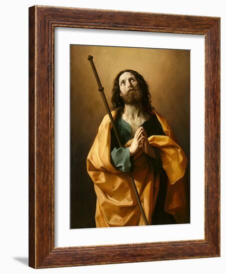 Saint James the Greater, C.1636-38 (Oil on Canvas)-Guido Reni-Framed Giclee Print