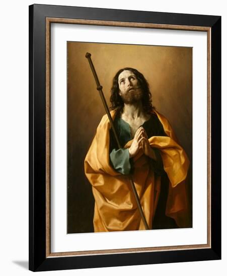 Saint James the Greater, C.1636-38 (Oil on Canvas)-Guido Reni-Framed Giclee Print