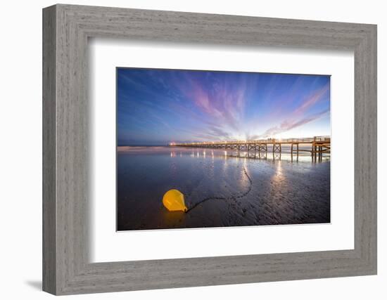 Saint Jean De Monts Sunset-Philippe Manguin-Framed Photographic Print