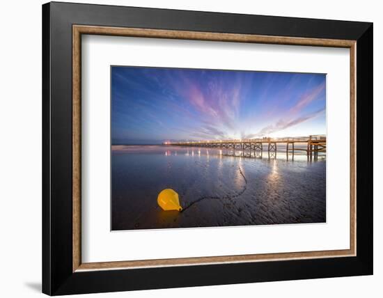 Saint Jean De Monts Sunset-Philippe Manguin-Framed Photographic Print