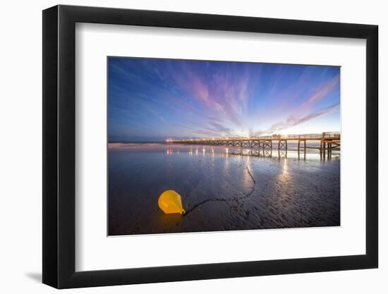 Saint Jean De Monts Sunset-Philippe Manguin-Framed Photographic Print