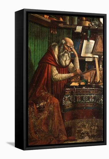 Saint Jerome, 1480-Domenico Ghirlandaio-Framed Premier Image Canvas