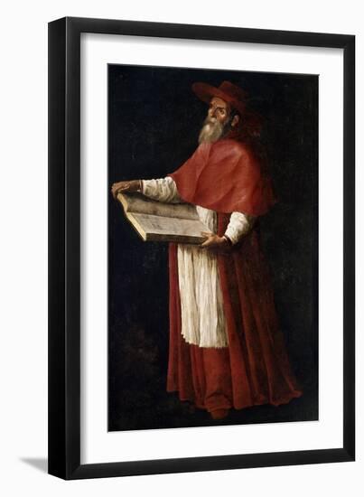 Saint Jerome, 1626-27 (Oil on Canvas)-Francisco de Zurbaran-Framed Giclee Print